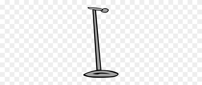 147x294 Microphone Stand Clip Art - Music Stand Clipart