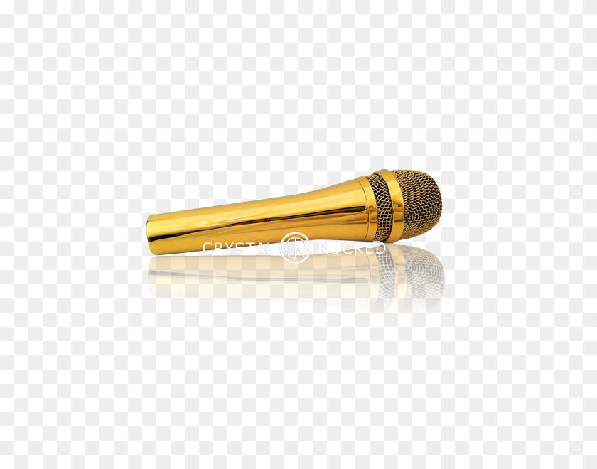 600x600 Microphones - Gold Microphone PNG