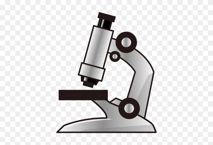 512x512 Микроскоп Emoji Microscope Pin Emoji - Микроскоп Клипарт