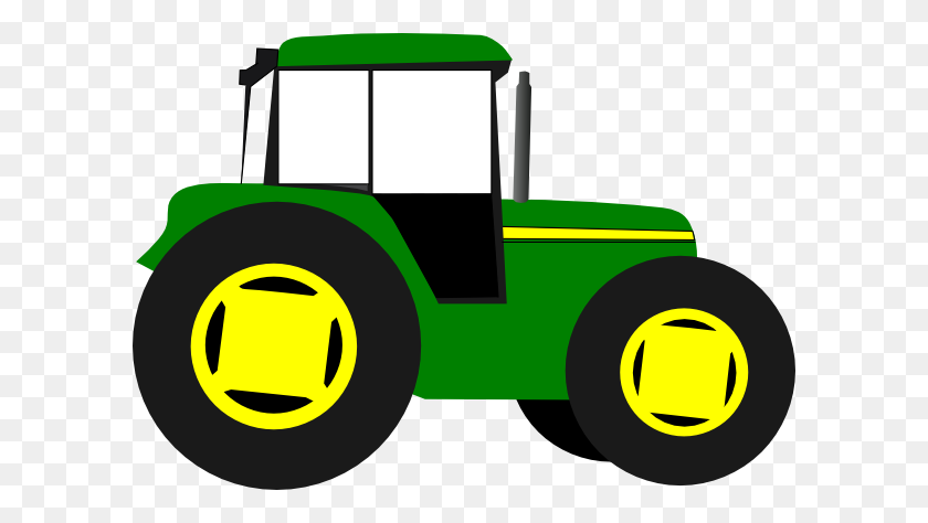 600x414 Microsoft Clipart Tractor - Green Swirls Microsoft Clipart