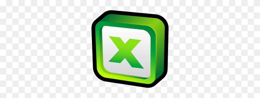 256x256 Microsoft Excel Icono De Dibujos Animados De Complementos Iconset Hopstarter - Logotipo De Excel Png