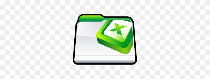 256x256 Microsoft Excel Icon Folder Iconset Hopstarter - Excel PNG