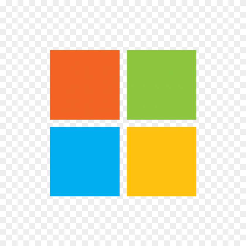 1000x1000 Microsoft Logo Icon Png Transparent Background Temperfield - Digital PNG
