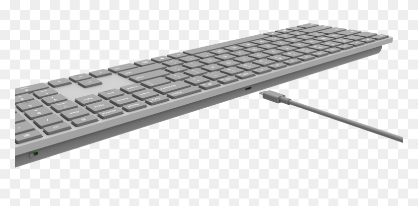1200x547 Microsoft Modern Keyboard With Fingerprint Id - Keyboard PNG