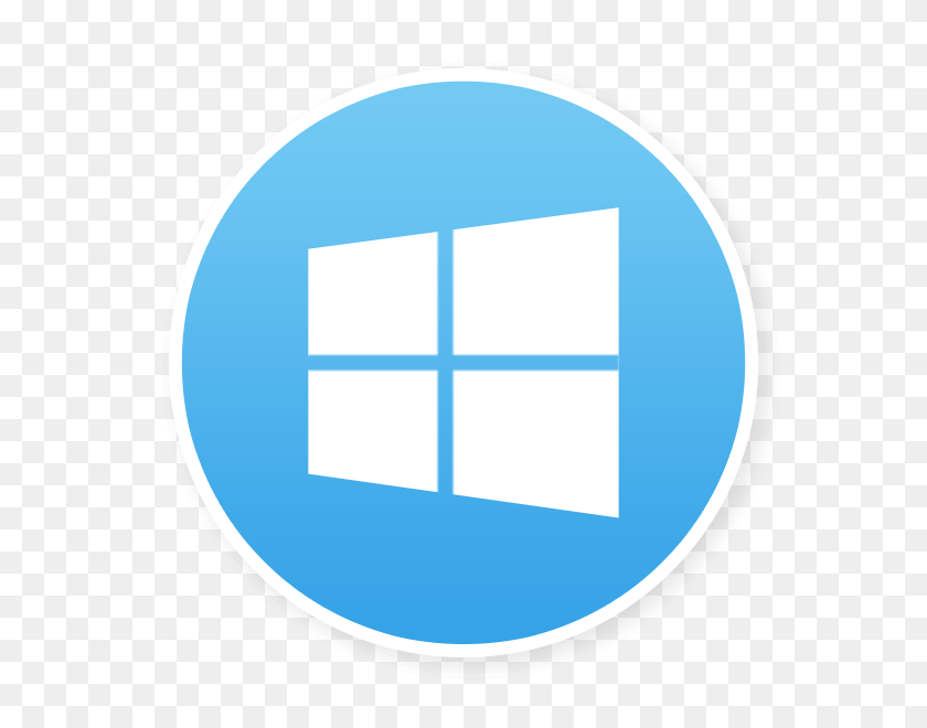 600x600 Microsoft Releases Windows - Windows 10 Clipart