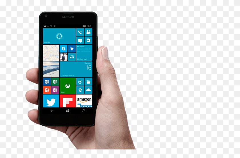 1180x750 Microsoft Surface Phones Lanzamiento De Noticias Cancelación De Intel Atom - Mano Sujetando El Teléfono Png