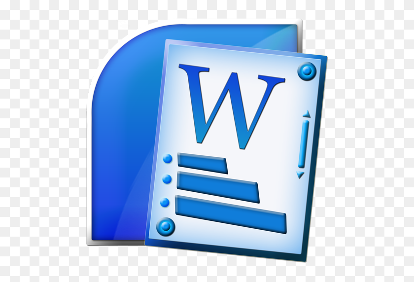512x512 Значок Microsoft Word Png - Значок Word Png