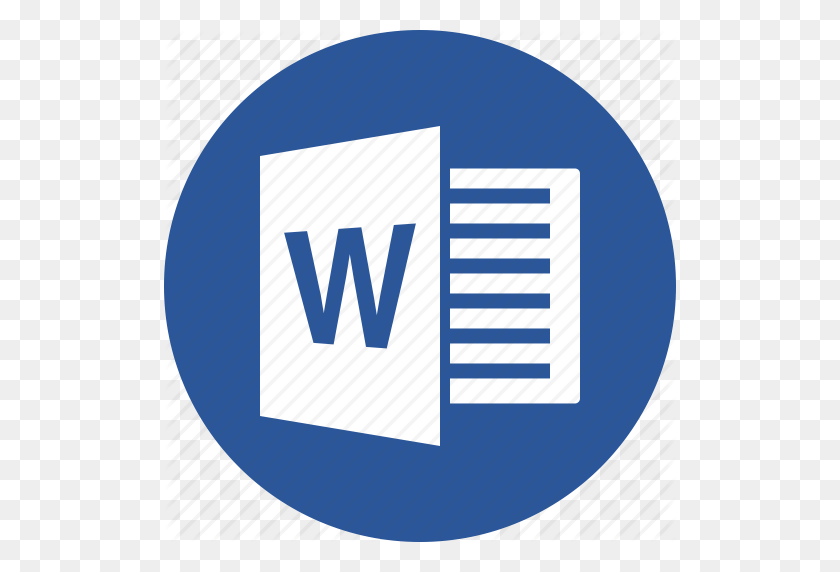 512x512 Значок Microsoft Word Png Изображения - Значок Word Png