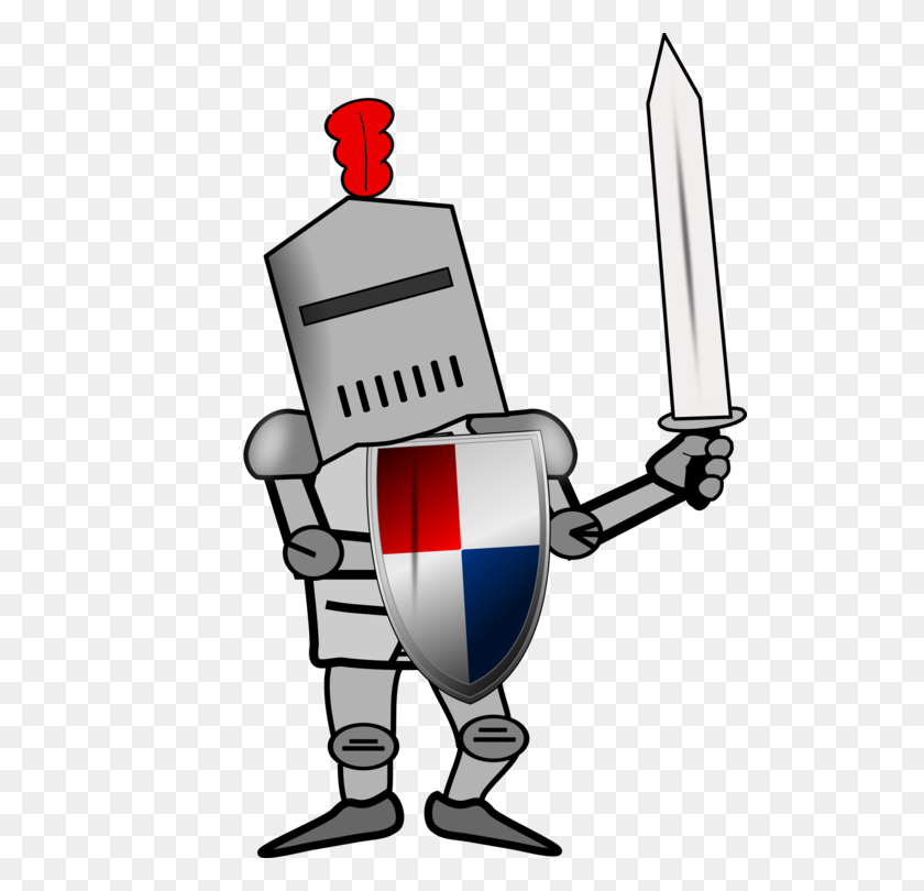 518x750 Middle Ages Crusades Knight Warrior Soldier - Middle Ages Clipart