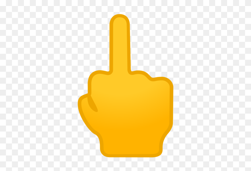 512x512 Middle Finger Emoji - Middle Finger Emoji PNG