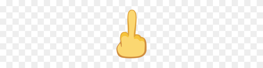 160x160 Dedo Medio Emoji En Facebook - Dedo Medio Emoji Png