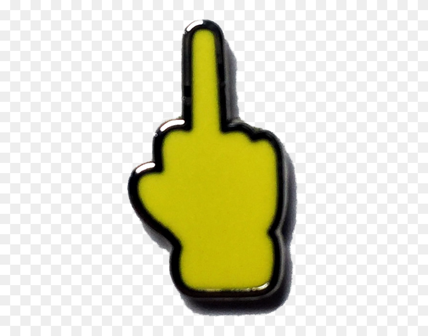 600x600 Middle Finger Emoji Pin Coleslaw Co - Middle Finger Emoji PNG