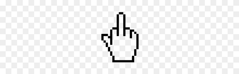 200x200 Проект Среднего Пальца Значки Существительного - Средний Палец Emoji Png