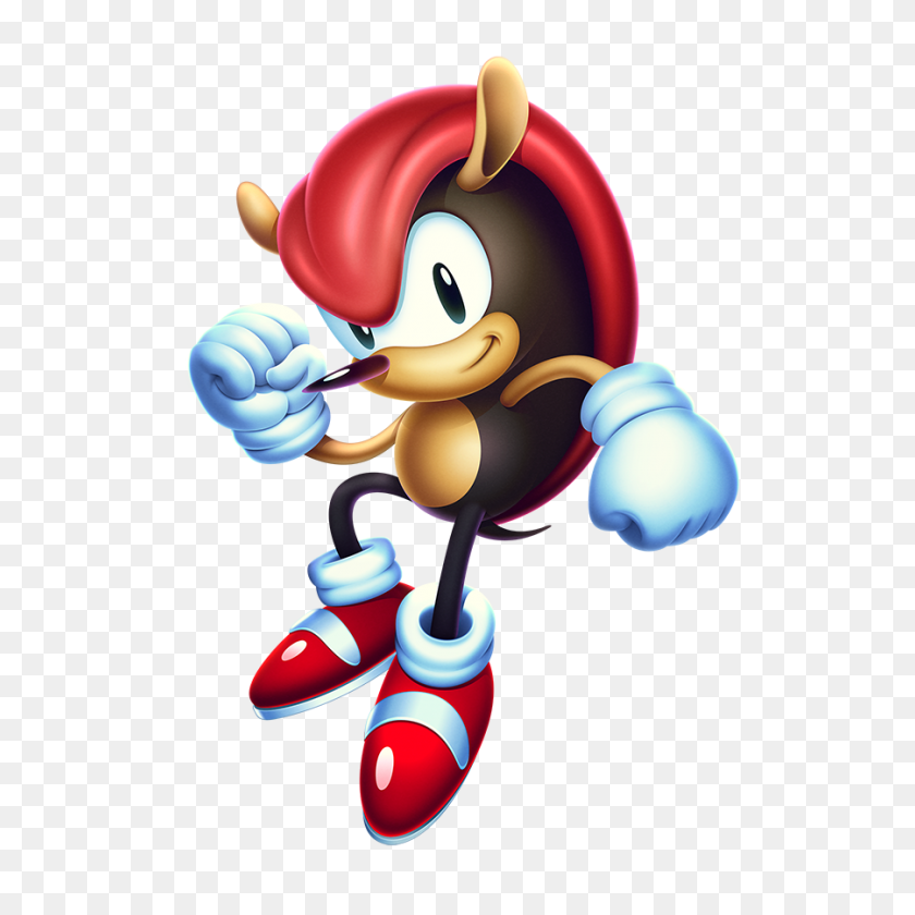 900x900 Mighty The Armadillo In Sonic Mania Plus Sonic Mania Know Your - Sonic Mania Logo PNG
