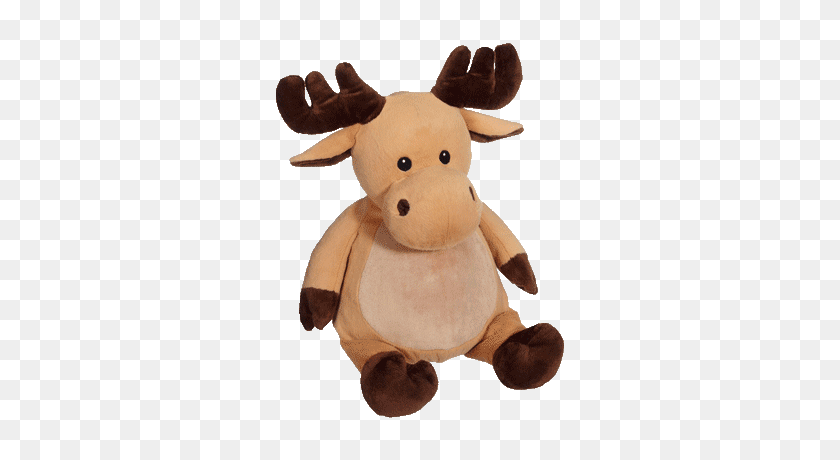 400x400 Mikey Moose Buddy - Stuffed Animal PNG