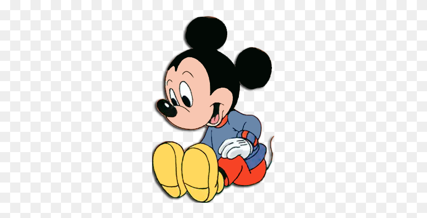 242x370 Mikki I Minni Maus Mickey Mouse, Mice And Disney Art - Mickey Mouse Clipart Head