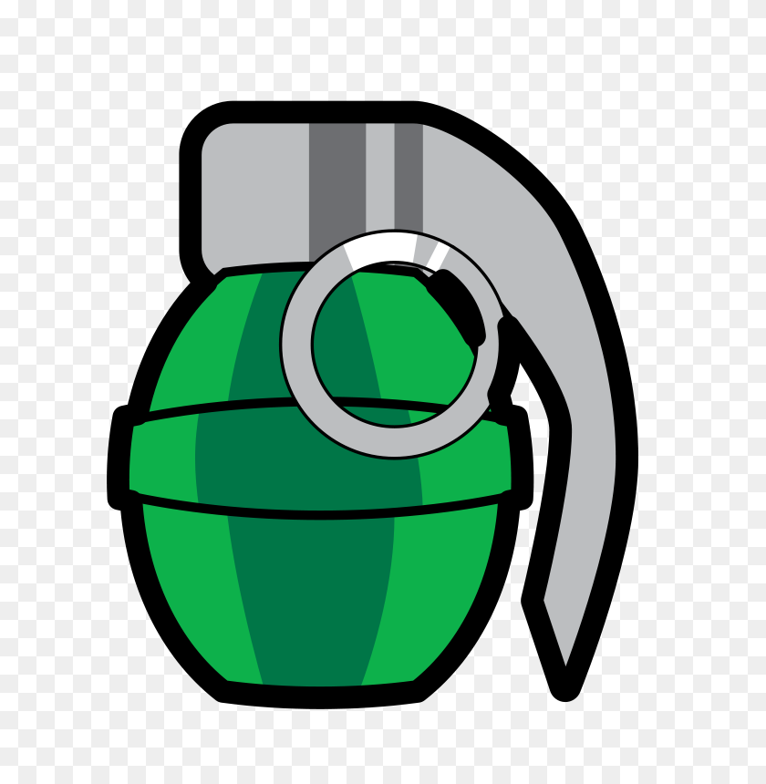 718x800 Military Clipart Grenade - Operation Clipart