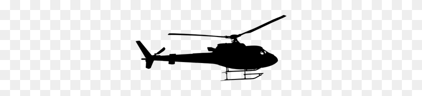 300x132 Imágenes Prediseñadas De Helicóptero Militar Gratis - Blackhawk Helicopter Clipart