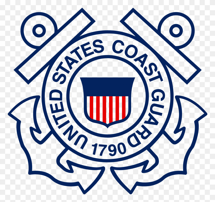 1800x1682 Военные Логотипы Вектор - Логотип Береговой Охраны Png