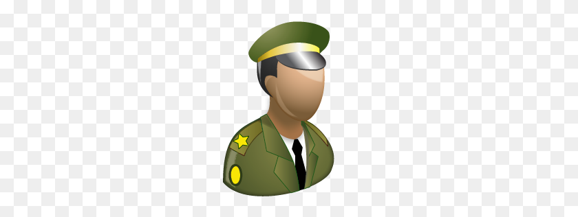 256x256 Military Personnel Olive Green Icon - Olive PNG