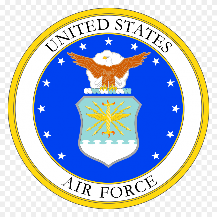 2381x2381 Military Service Mark Of The United States Air Force - Air Force PNG