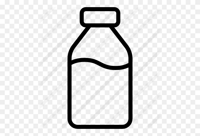 512x512 Milk Bottle - Milk Bottle PNG