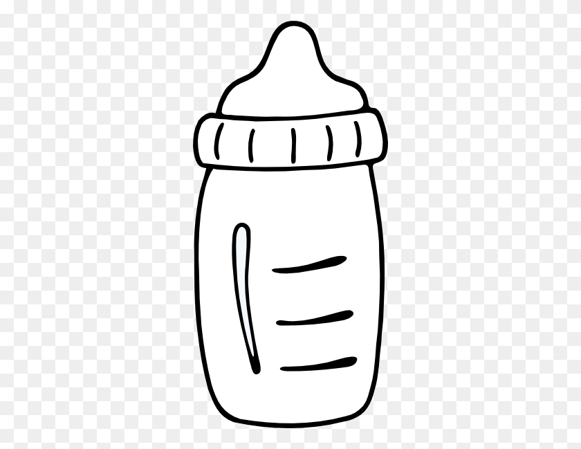 282x589 Milk Bottle Clip Art - Milk Bottle Clipart