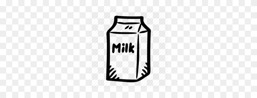 260x260 Бутылка Молока Картинки Клипарт - Бутылка Вина Клипарт Черный И Белый