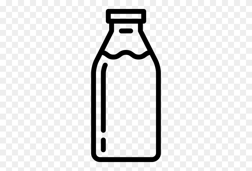 512x512 Значок Бутылка Молока Png - Бутылка Png