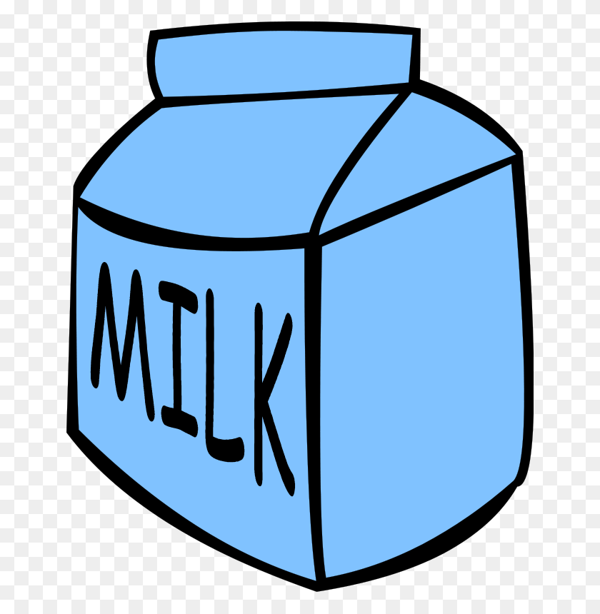 654x800 Milk Carton Clip Art - School Clipart No Background