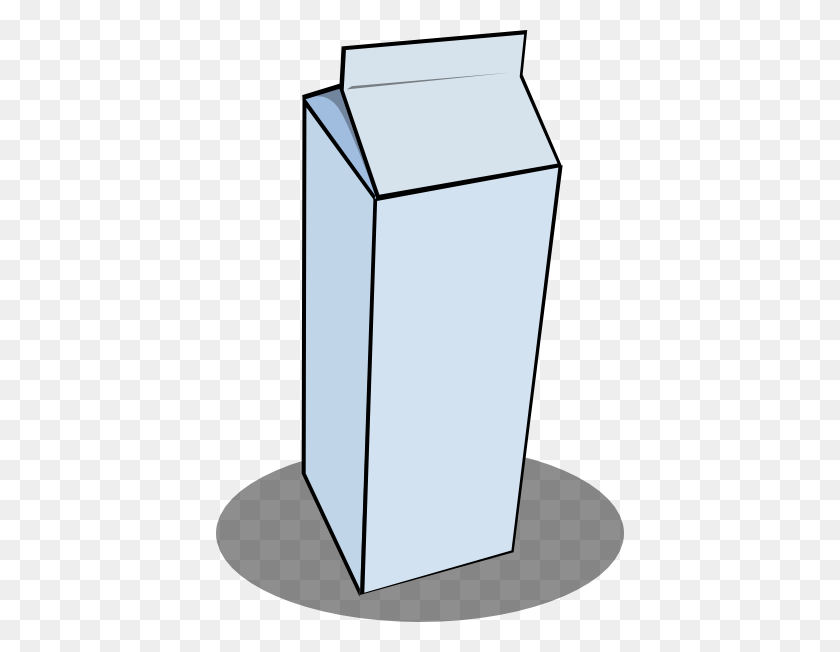 408x592 Milk Carton Clip Art Free Vector - Milk Clipart
