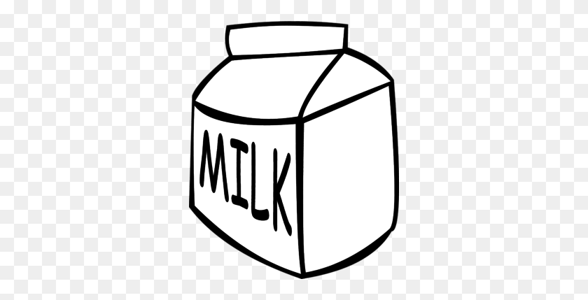 300x369 Картонная Коробка Для Молока Клипарт Молочный Кувшин - Молочная Корова Клипарт