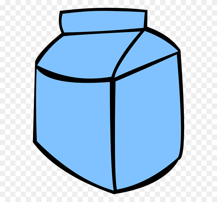 586x720 Milk Carton Clipart Milk Packet - Milk Can Clipart