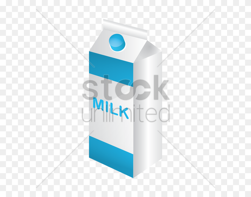 600x600 Milk Carton Vector Image - Milk Carton PNG