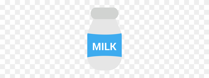 256x256 Значок Молоко Myiconfinder - Бутылка Молока Png