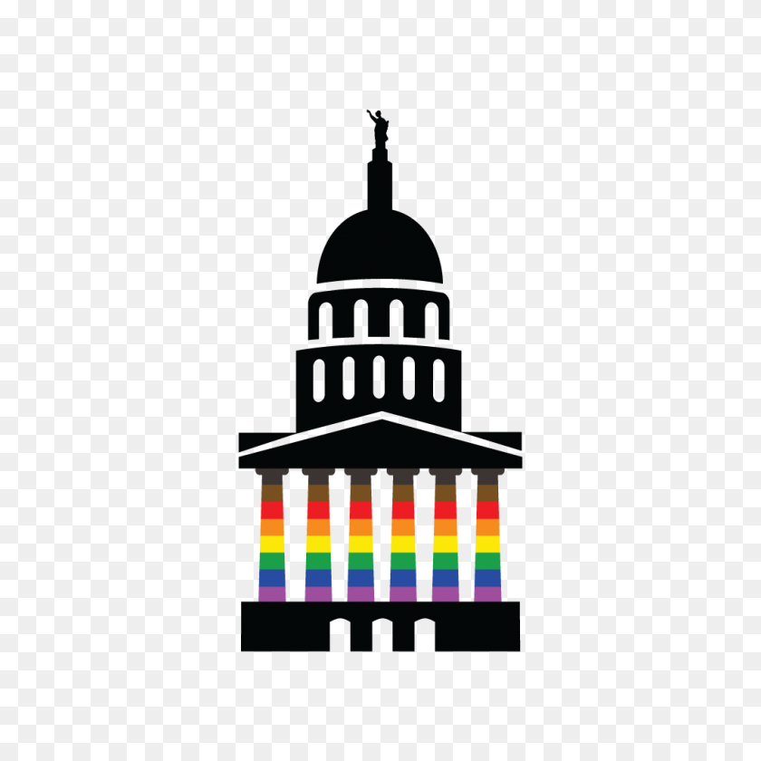 1008x1008 Milwaukee Pride Adquiere Wisconsin Lgbtq History Project - Capitol Building Png