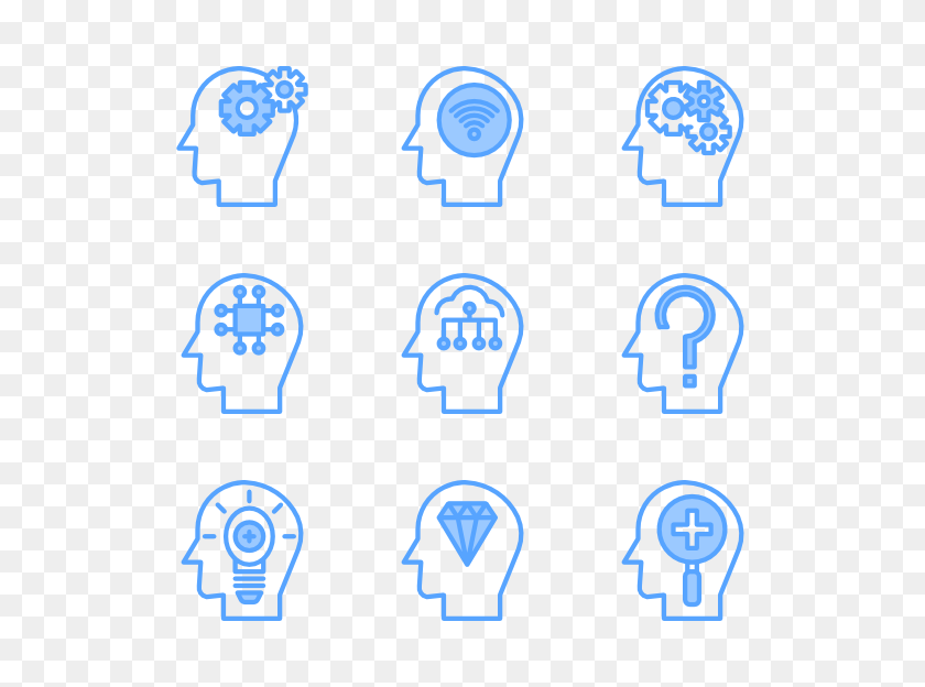 600x564 Mind Icon Packs - Mind PNG