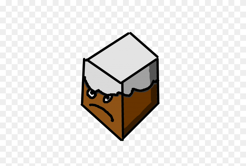 720x509 Minecraft Blocks - Pile Of Snow PNG
