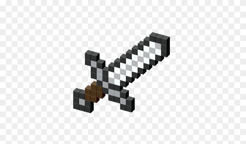 340x431 Minecraft Iron Sword Png Png Image - Minecraft Sword PNG