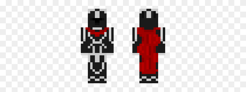 288x256 Minecraft Skins Fortnite Black Knight Blouse Wearing - Fortnite Black Knight PNG