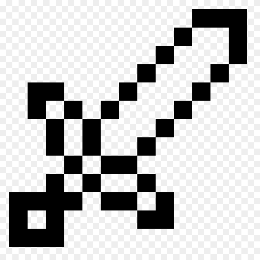 1600x1600 Minecraft Icono De La Espada - Minecraft Diamante Png