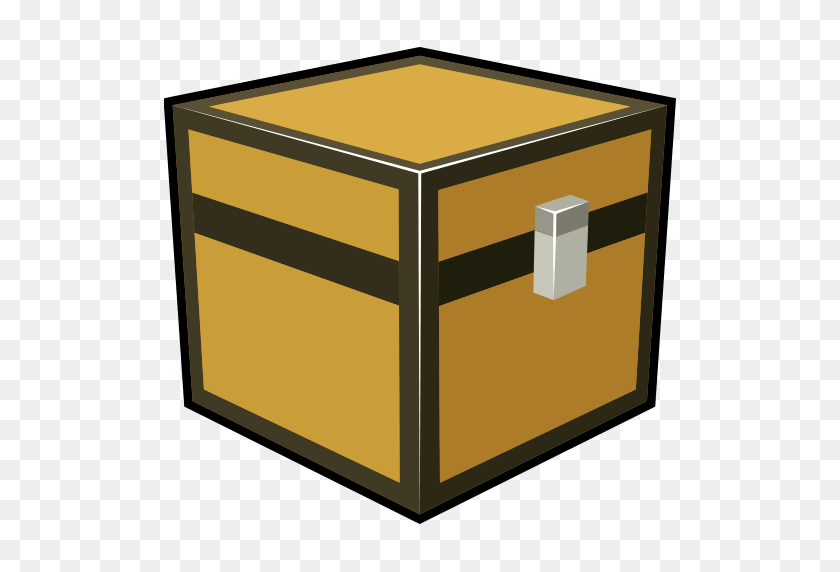 512x512 Caja De Herramientas De Minecraft - Cofre De Minecraft Png
