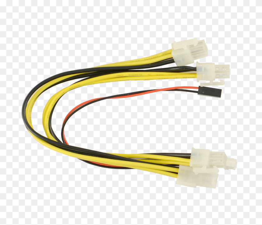1472x1250 Mini Caja Dcdc Nuc Cables - Cable Png