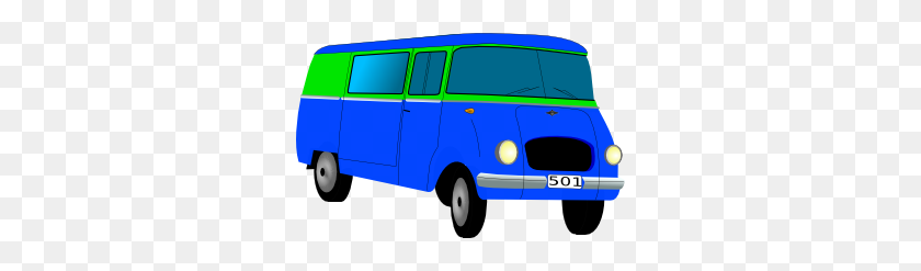 300x187 Мини-Автобус Картинки - Автобус Vw Клипарт