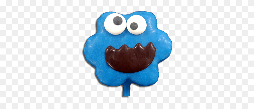 300x300 Mini Cookie Monster Chocolate Krispy - Cookie Monster PNG