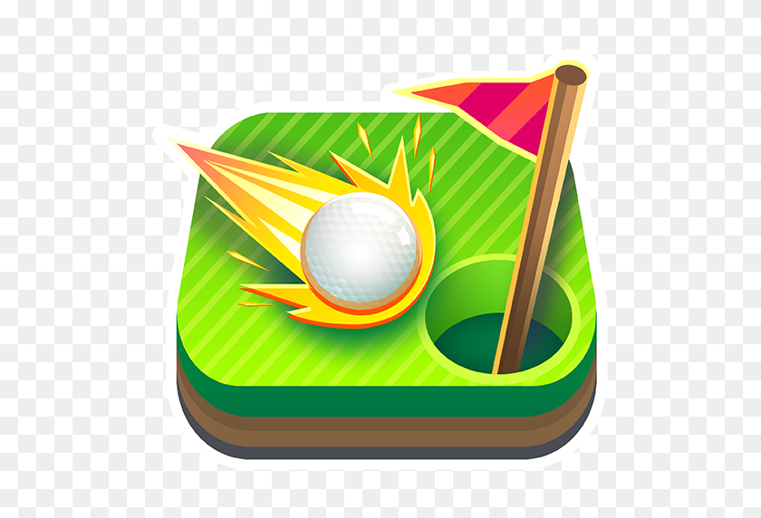 512x512 Магазин Приложений Mini Golf Matchup Для Android - Putt Putt Clip Art