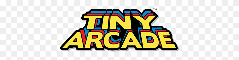 418x152 Miniature Iconic Arcade Games Are Now Available From Super Impulse - Arcade PNG