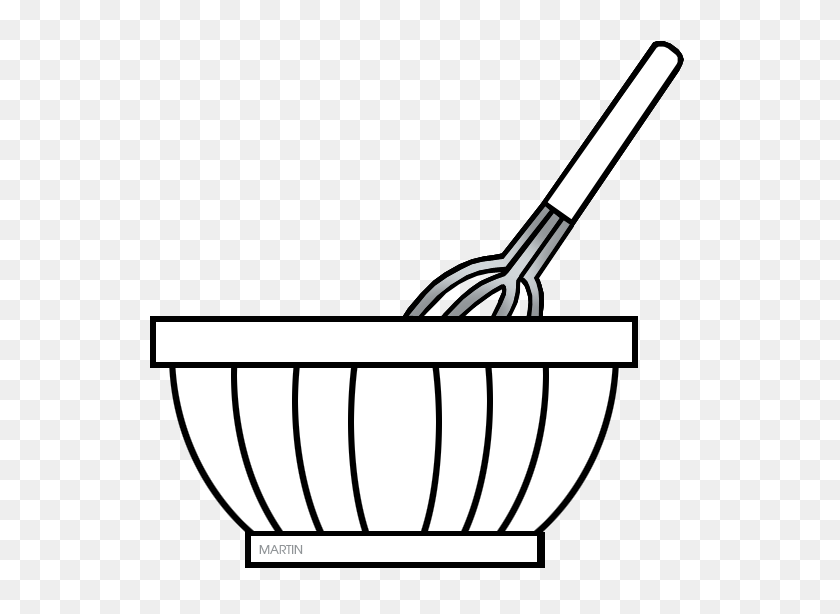631x554 Miniclipsmixing Bowl Clip Art - Mixer Clipart Black And White