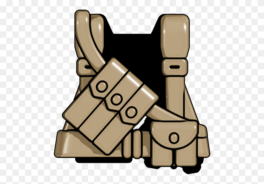 500x526 Minifig Wearables - Ww2 Clipart