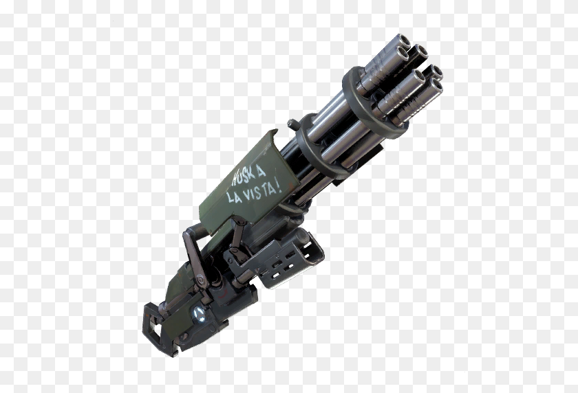 512x512 Minigun - Cicatriz Fortnite Png